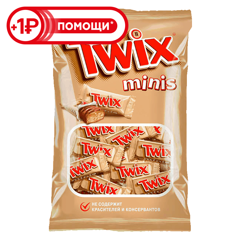 Конфеты Twix Minis, 184 г