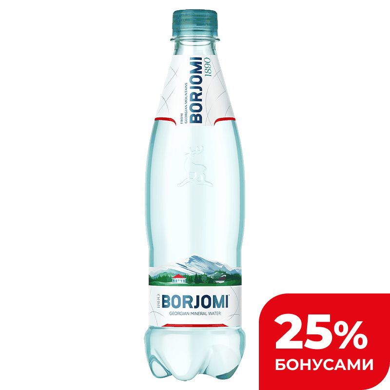 Вода Боржоми, 0,5 л