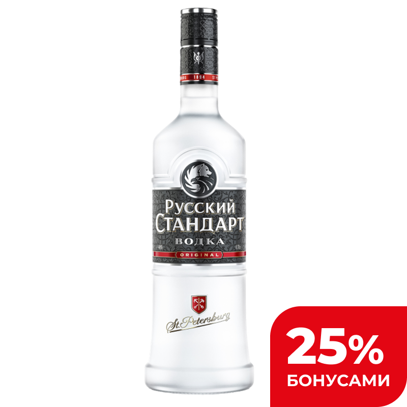 Водка Русский Стандарт 40%, 0,7 л