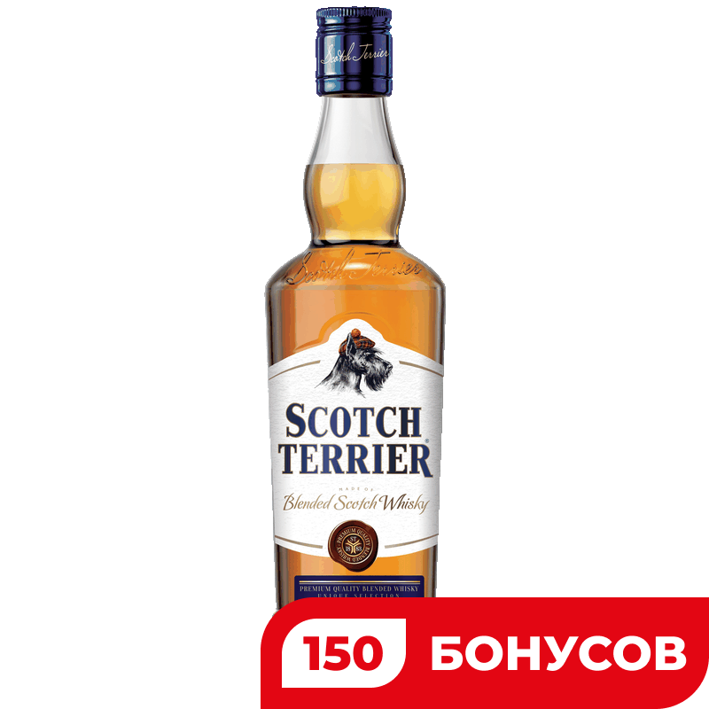 Виски Scotch Terrier 40%, 0,5 л  