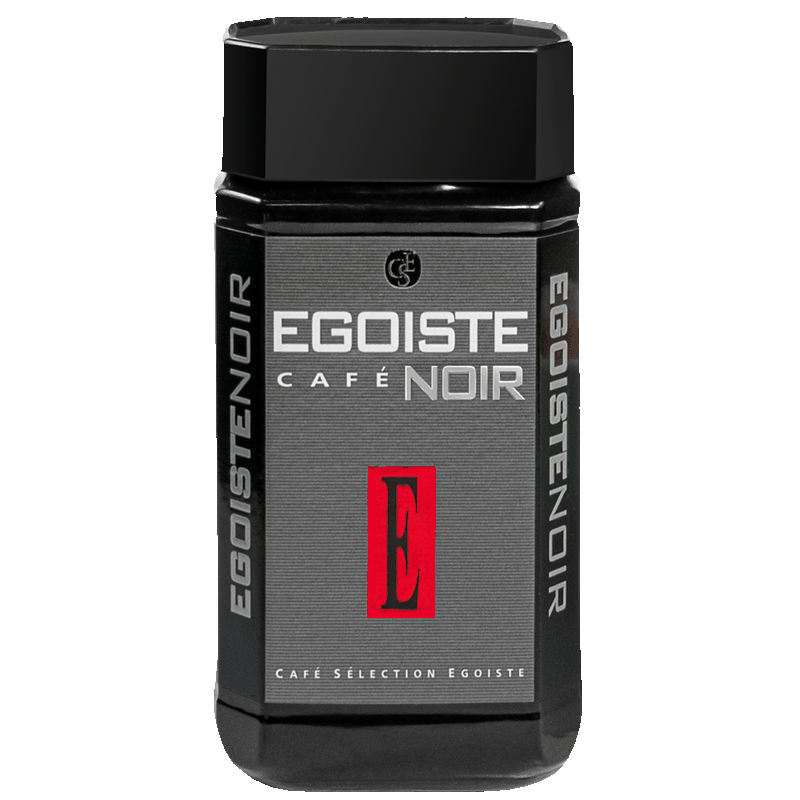 Кофе Egoiste Noir растворимый сублимированный, 100 г Кофе Egoiste Noir растворимый сублимированный, 100 г