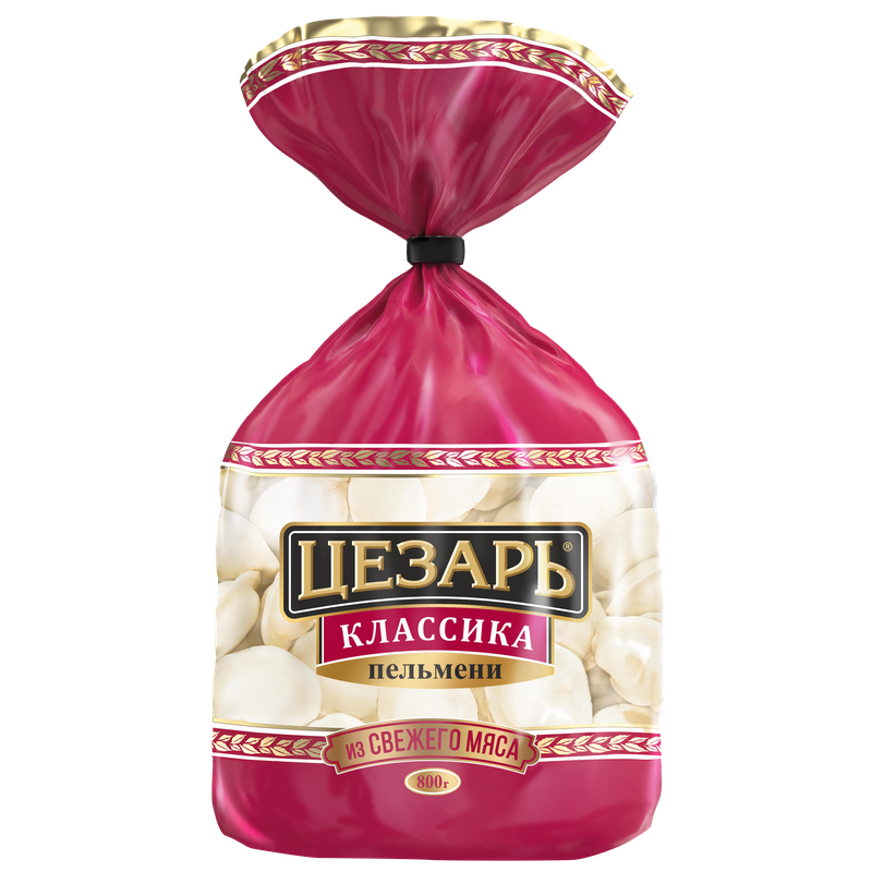 Пельмени Цезарь Классика говядина-свинина, 800 г Пельмени Цезарь Классика говядина-свинина, 800 г