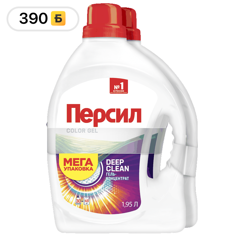 Гель для стирки Персил Колор, 2 шт, 3,9 л