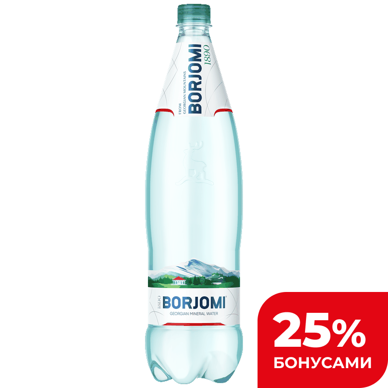Вода Боржоми, 1,25 л