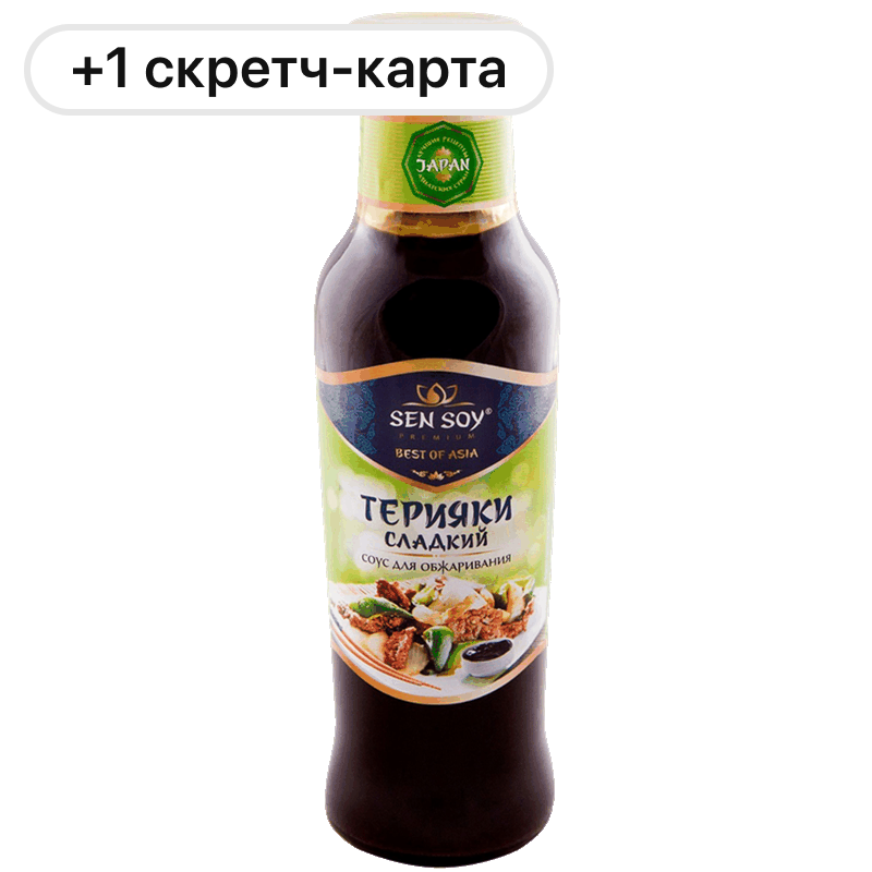 Соус Sen Soy Premium, в ассортименте, 310-330 г