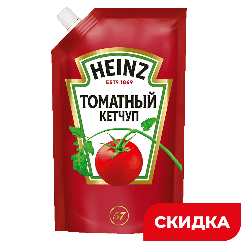 Кетчуп Heinz томатный, 320 г