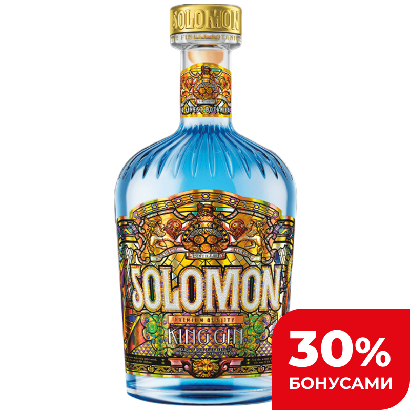 Джин Solomon King 40%, 500 мл