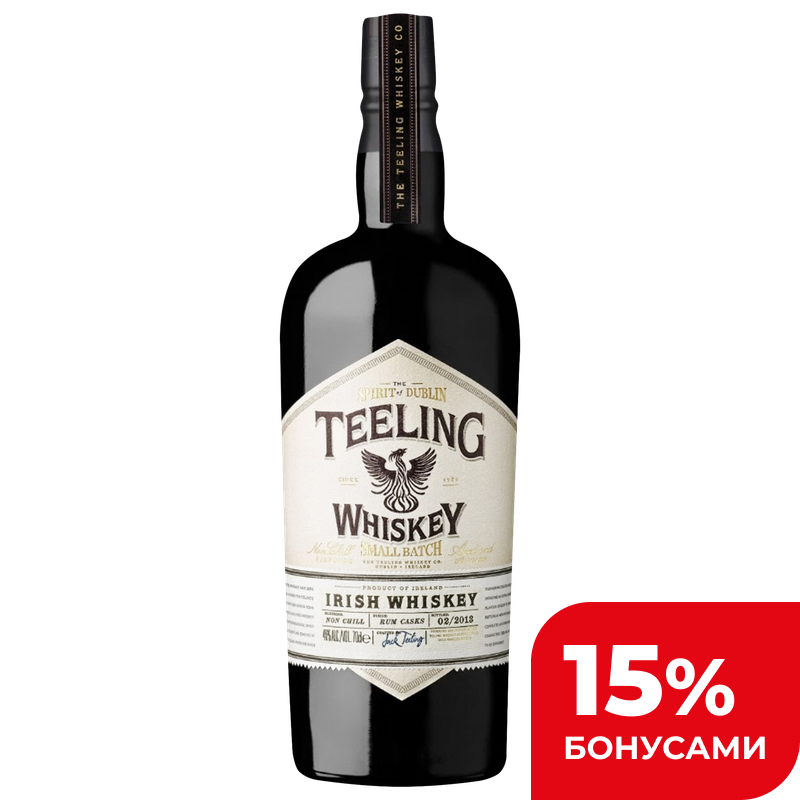Виски Teeling Small Batch, ирландский купаж, 46%, 0,7 л