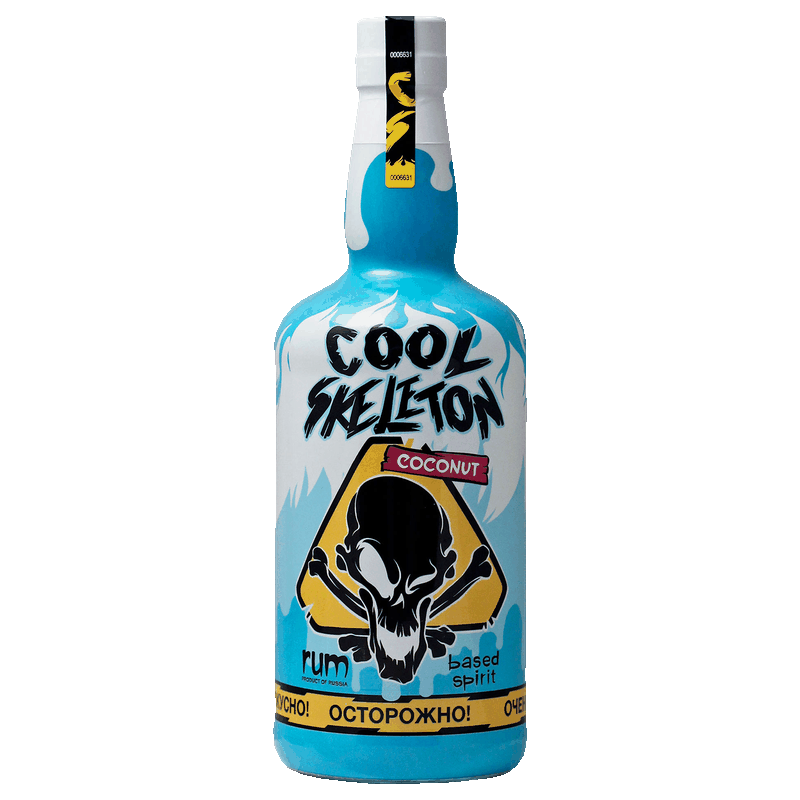 Нап на осн рома Cool Skeleton кокос 37,5%, 0,7 л