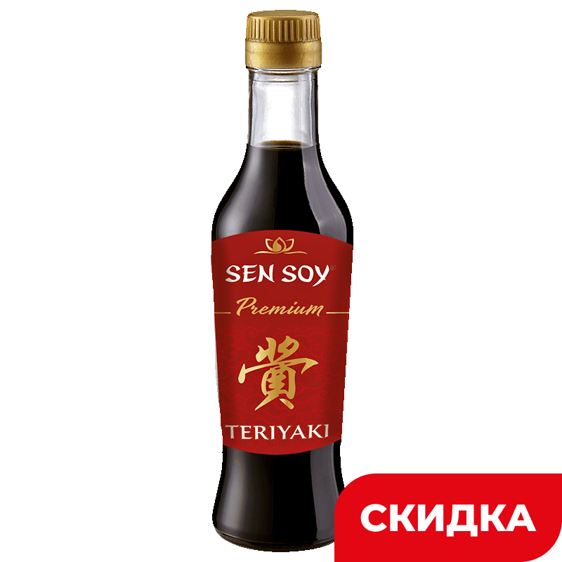 Соус Sen Soy Премиум соевый Террияки, 220 мл