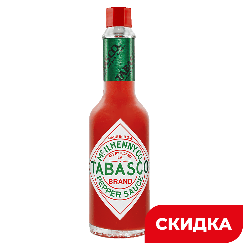 Соус Tabasco Красный перечный, 60 мл