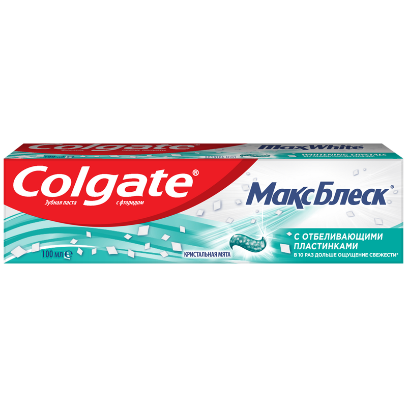 Зубная паста Colgate Макс Блеск, 100 мл Зубная паста Colgate Макс Блеск, 100 мл