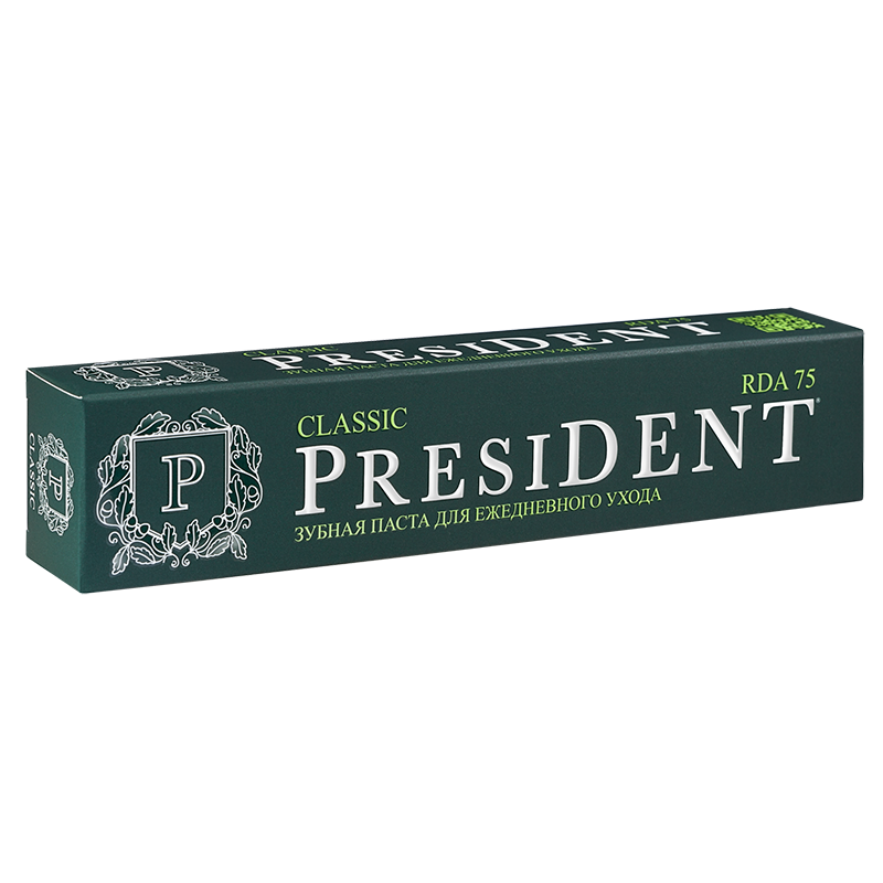 Зубная паста President Classic, 75 г