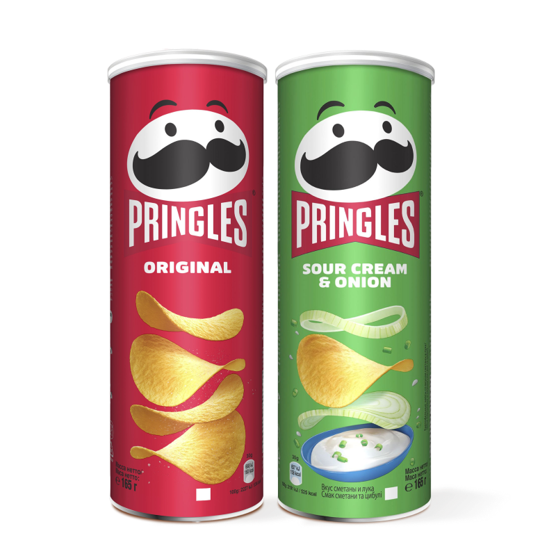 Чипсы картофельные Pringles, 165 г в ассортименте