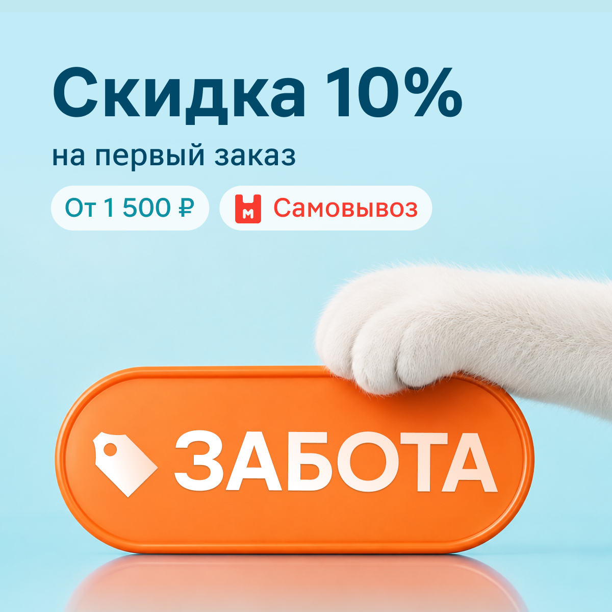Скидка 10% на первый заказ в Магнит Аптеке