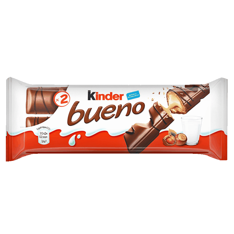 Батончик Kinder Bueno, 43 г