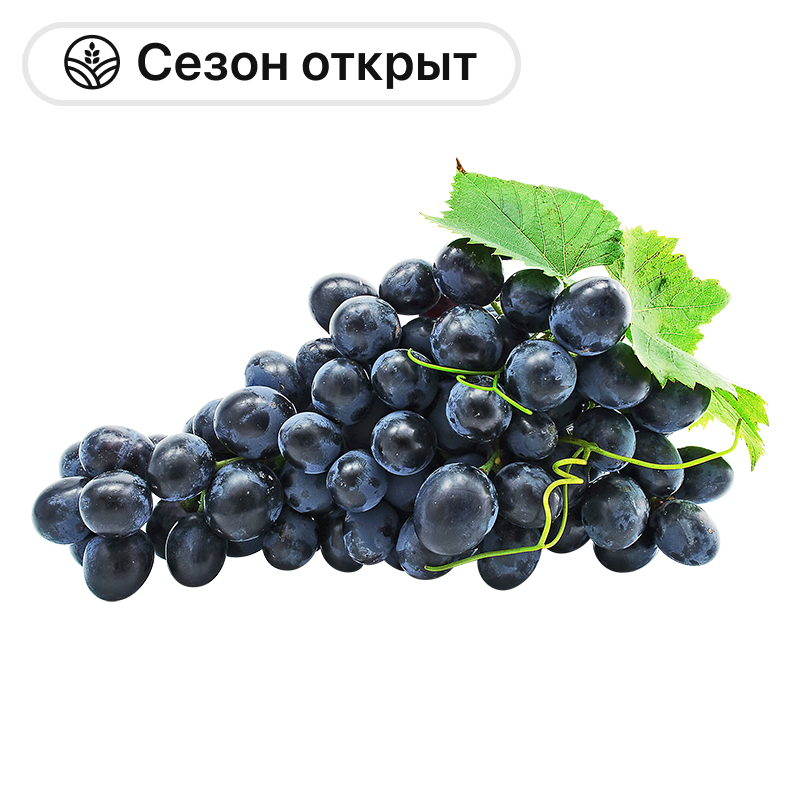 Виноград Черный, 1 кг
