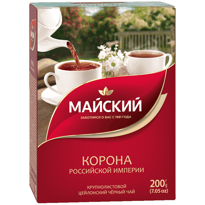 Чай Майский Корона Российской Империи листовой, 200 г