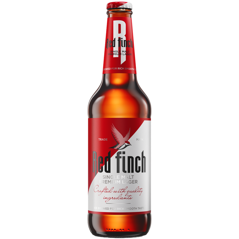 Пиво Red Finch светлое фильтрованное пастеризованное 4,4%, 450 мл