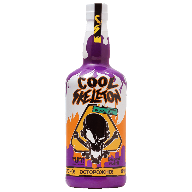 Нап на осн рома Cool Skeleton манго маракуйя 37,5% 0,7 л