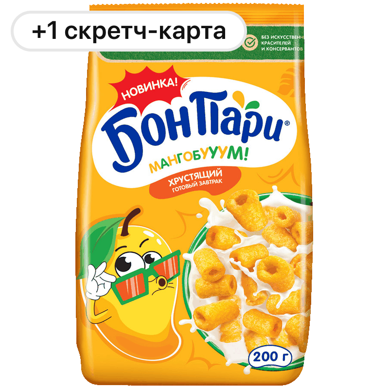 Готовый завтрак Бон Пари, в ассортименте, 200 г