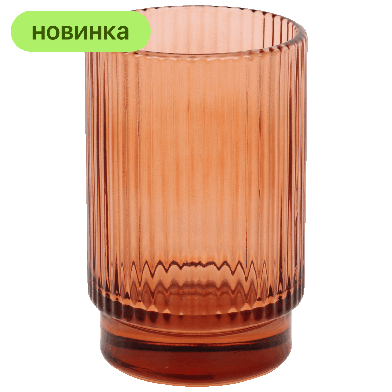 Стакан для ванной Wellfort, стекло Bohemian