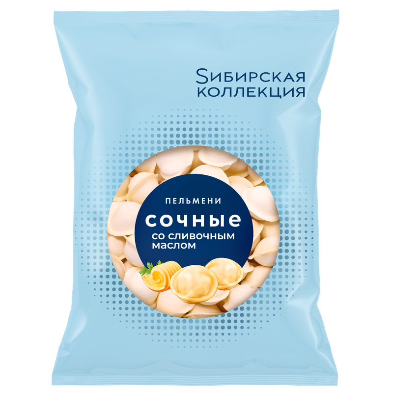 Пельмени Sибирская Коллекция Сочные со сливочным маслом, 700 г